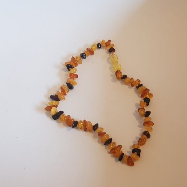 Collana ambra bimbo