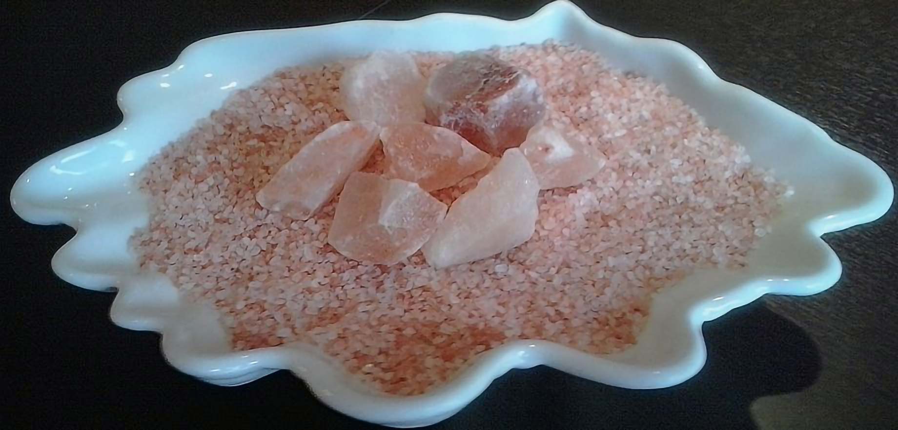 origini dell'haloterapia con sale rosa
